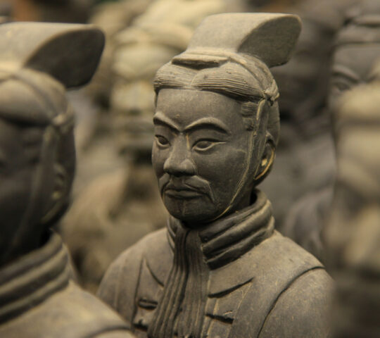 Xi'an's Terracotta Warriors up close