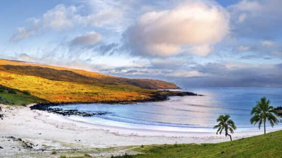 Anakena Beach, Easter Island/Rapa Nui, Chile