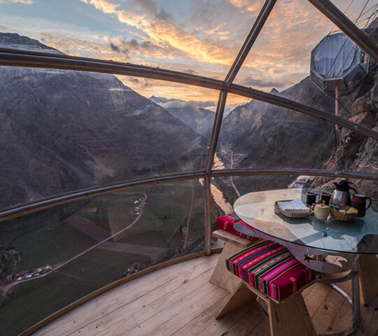 Lunch at Skylodge Adventure Suites