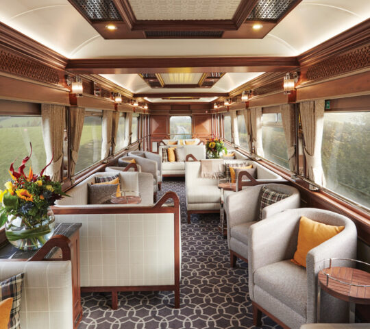 Travel on board the Belmond Grand Hibernian