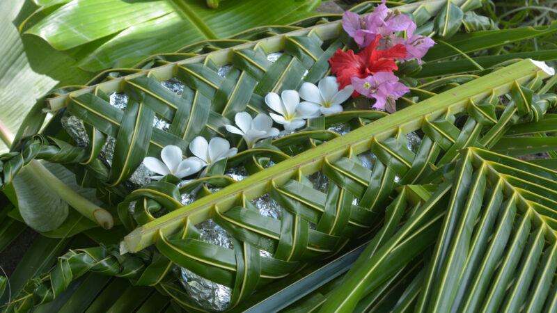 Fijian food Lovo. Lovo (Fijian cooking food underground) is commonly made during special events such as funerals, weddings, Christmas or birthdays.