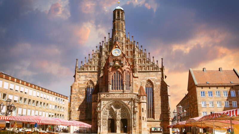 Frauenkirche (Church of Our Lady) in Nuremberg, Germany