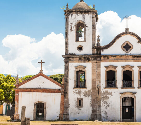 Paraty's church of Santa Rita