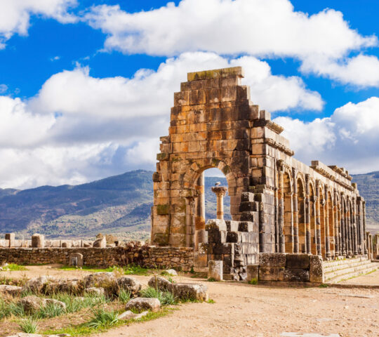 Visit the Roman city of Volubilis