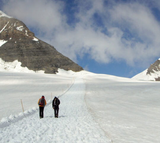 Jungfraujoch glacier hike