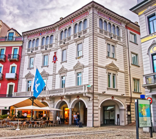 Exploring the pretty centre of Locarno