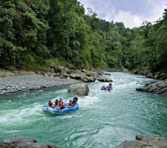 Go river rafting