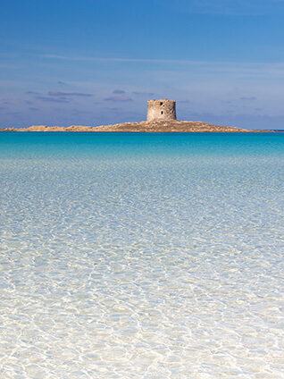 Luxury Italy Tours Pelosa beach clear waters