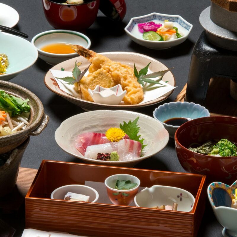 Private Japan Luxury Tours - Japanese food in small dishes