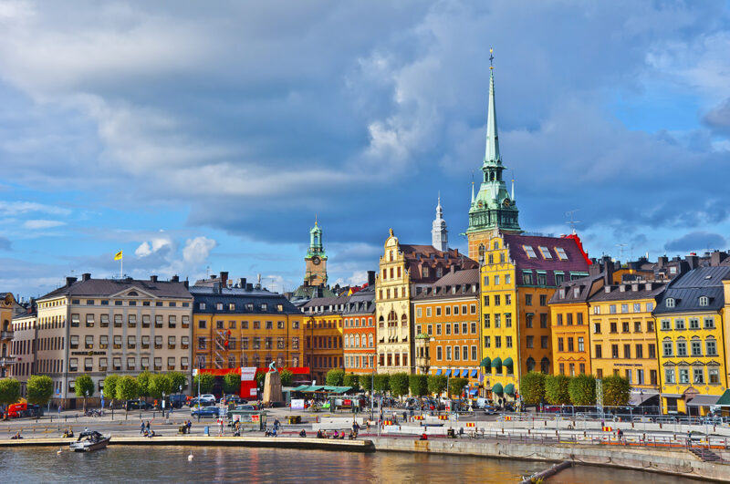 Stockholm, Sweden, Europe City, Couple, Excursion, Family, Architecture, Building, City, Metropolis, Spire, Steeple, Tower, Town, Urban, Water Stockholm, Sweden, Europe