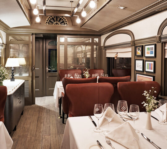 Aboard the Belmond Andean Explorer
