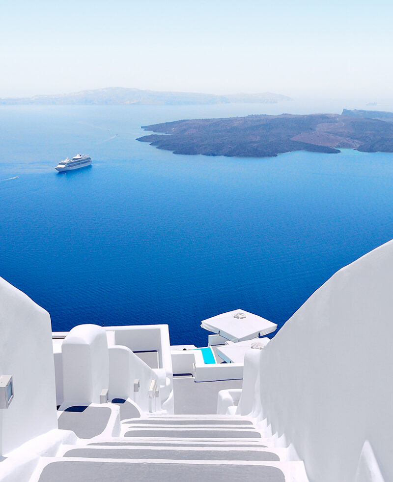 White wash staircases on Santorini Island, Greece. The view towa staircases, island, santorini, white, travel, view, business, destinations, deepness, culture, holiday, deep, greece, summer, greek, people, traditional, tolling, concrete, beach, high, architecture, blue, vacations, above, rural, edge, seascape, scenic, tourism, mediterranean, sea, scene, water’s, angle, traveling, land, journey, landscape, cruise, beautiful, cyclades, nature, mykonos, oia, sky, caldera, house, building, Boat, Nature, Ocean, Outdoors, Sea, Transportation, Vehicle, Water White wash staircases on Santorini Island, Greece. The view toward Caldera sea with cruise ship awaiting..staircases, island, santorini, white, travel, view, business, destinations, deepness, culture, holiday, deep, greece, summer, greek, people, traditional, tolling, concrete, beach, high, architecture, blue, vacations, above, rural, edge, seascape, scenic, tourism, mediterranean, sea, scene, water’s, angle, traveling, land, journey, landscape, cruise, beautiful, cyclades, nature, mykonos, oia, sky, caldera, house, building