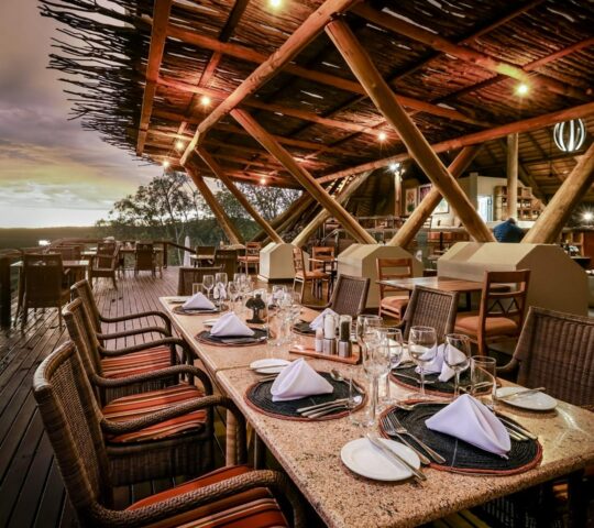 Dine in the open air