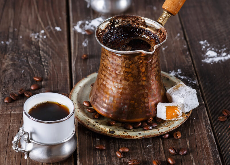 Turkish coffee in a Turkish coffee pot over dark wooden background.Turkish coffee over dark wooden background.Coffee, Drink, Turkish, Traditional, Turkish Coffee, cafe, brown, hot, cup, bean, Beverage, liquid, Espresso, wooden background, Energy, arabic, fresh, Caffeine, aroma, gourmet, roasted, dark, ingredient, breakfast, Food, Turkey, aromatic, Copper, flavor, vintage, refreshment, retro, Cezve, Coffee pot, concept, serve, boost, Turkish Delight, Sweet, dessert, jelly, lokum, horizontal, marmalade, confectionary, Eastern Turkish coffee over dark wooden background Coffee, Drink, Turkish, Traditional, cafe, brown, hot, cup, bean, Beverage, liquid, Espresso, Energy, arabic, fresh, Caffeine, aroma, gourmet, roasted, dark, ingredient, breakfast, Food, Turkey, aromatic, Copper, flavor, vintage, refreshment, retro, Cezve, concept, serve, boost, Sweet, dessert, jelly, lokum, horizontal, marmalade, confectionary, Eastern, coffee, drink, turkish, traditional, beverage, espresso, energy, caffeine, food, turkey, copper, cezve, sweet, eastern, Coffee pot, Turkish Coffee, Turkish Delight, coffee pot, turkish coffee, turkish delight, wooden background, Coffee Cup, Cup