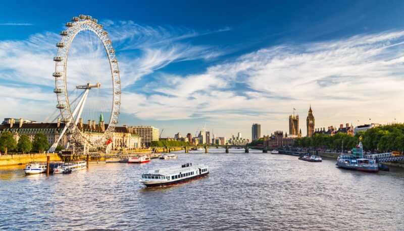 Westminster Parliament and the Thames
