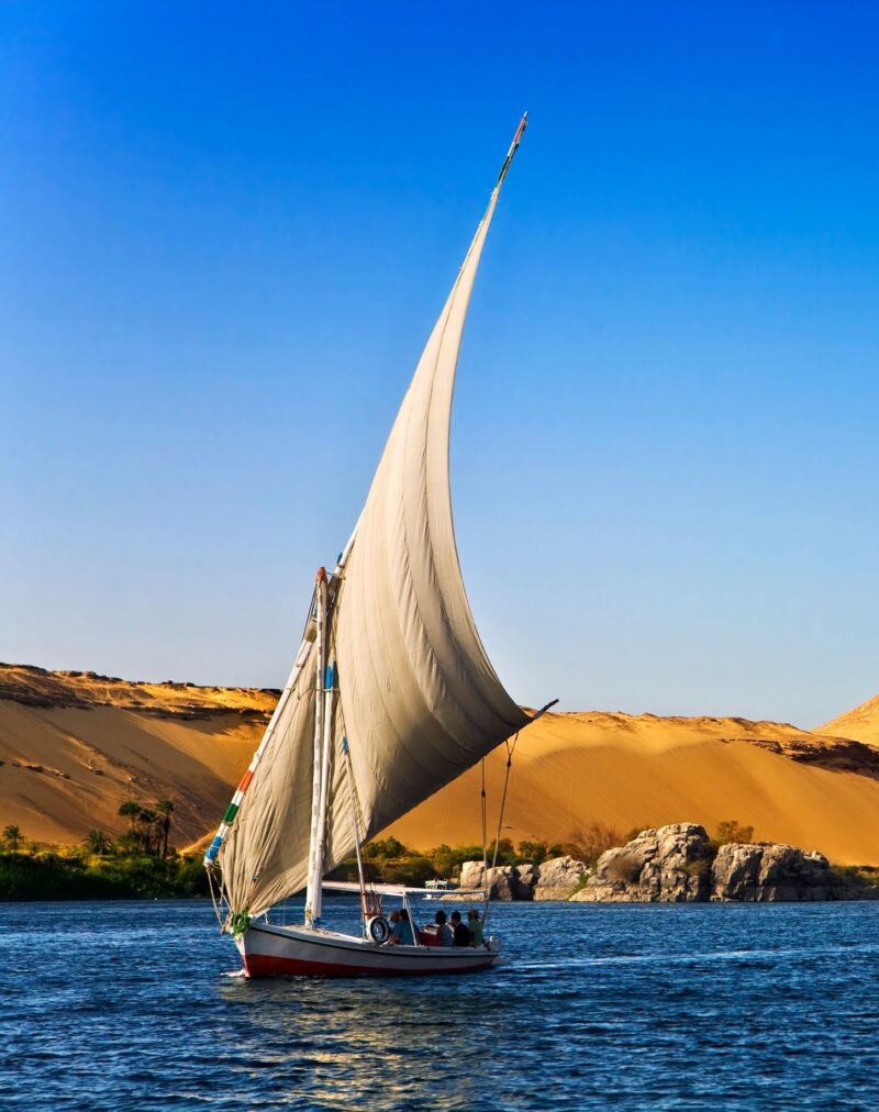 Egypt. The Nile at Aswan