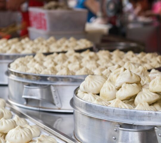Shanghai's famous soup dumplings