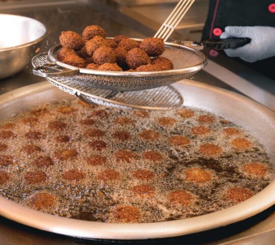 Enjoy popular street food