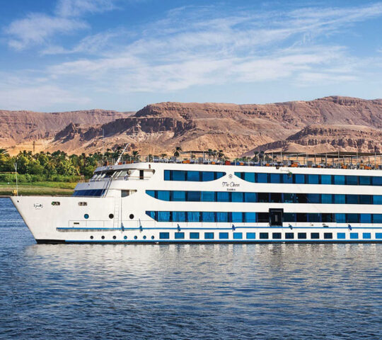 Aboard the Oberoi Zahra