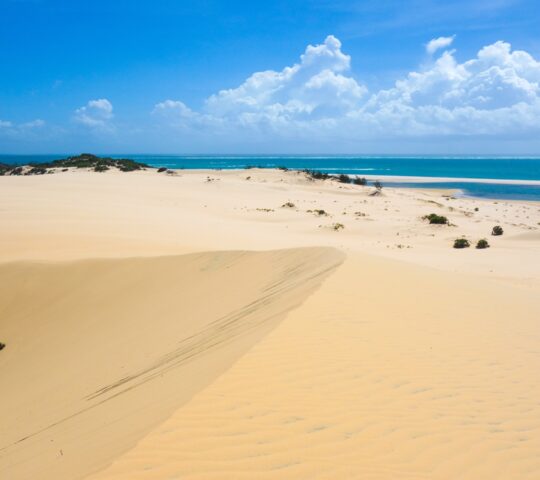 The beautiful beaches of the Bazaruto Archipelago