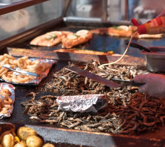 Sampling local delicacies in Helsinki