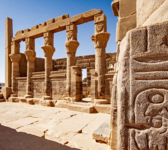 Admire the archaic Temple of Philae