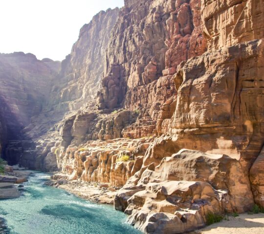 Canyoning in Wadi Mujib