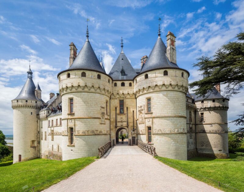 The Château de Chaumont castle in Chaumont-sur-Loire, Loir-et-Cher, France