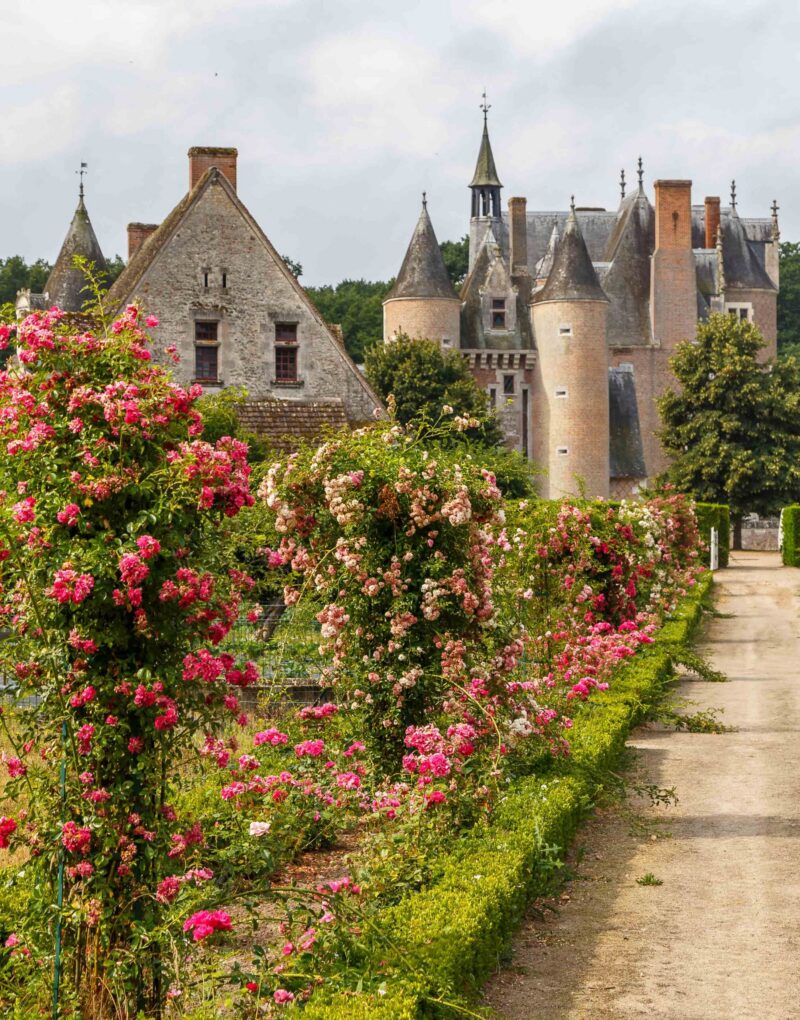 Renascence castle in Lassay-sur-Croisne, Loire Valley, France