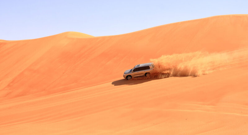 SUV tour at the Wahiba Sands in the Sultanate of Oman