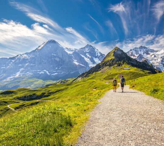 Hiking and glorious scenery near Gstaad