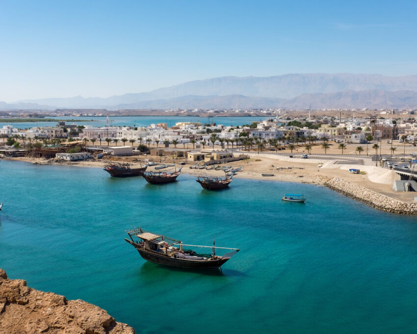 Muscat to Wahiba Sands by private boat charter