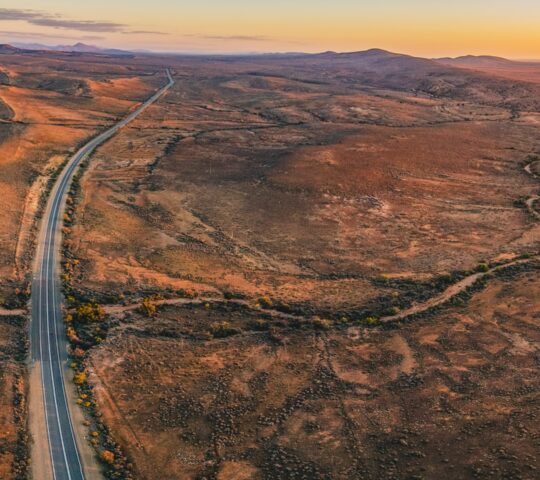 Sunset over the Outback