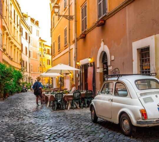 Street life in Rome