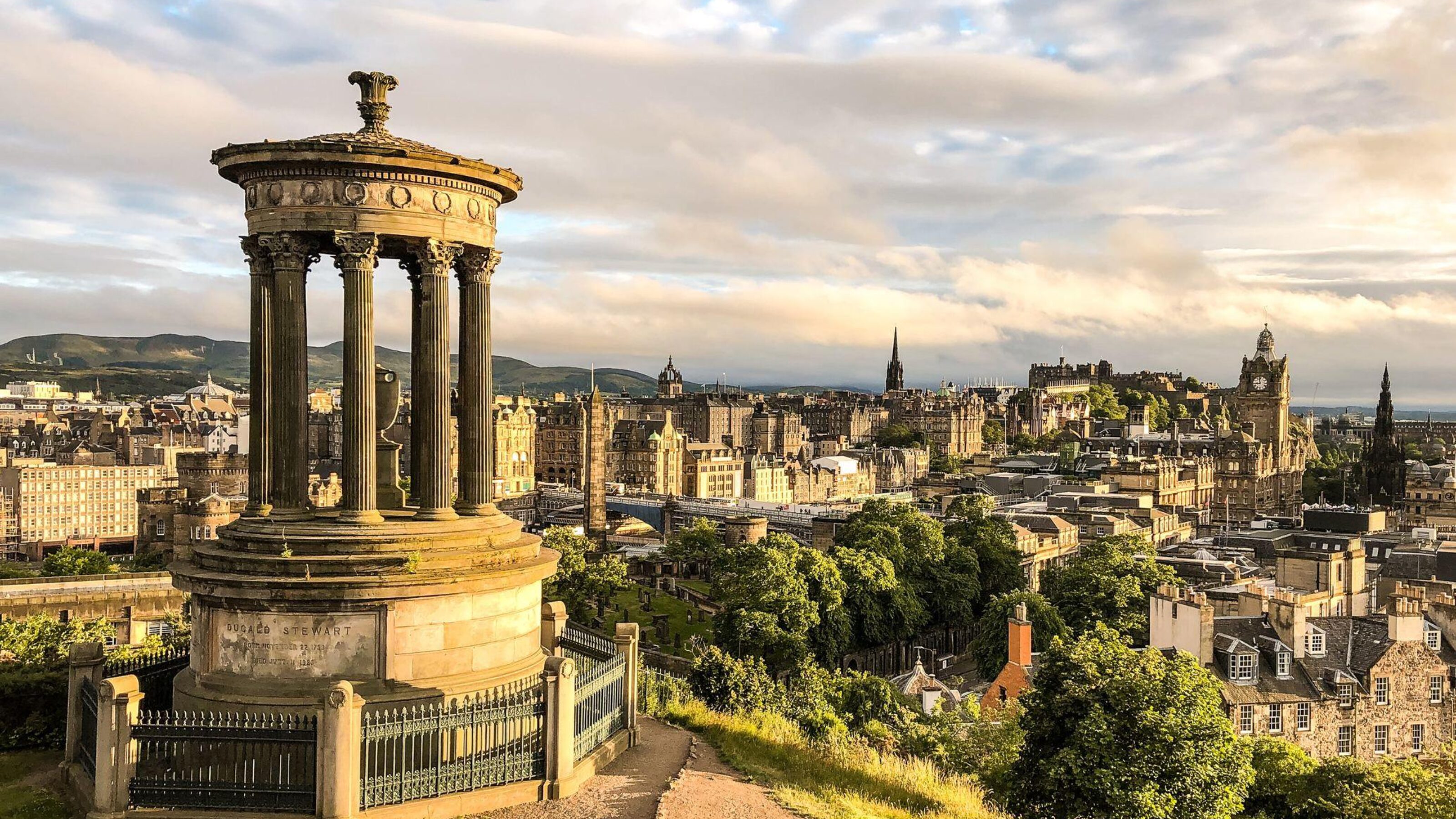 Views over Edinburgh