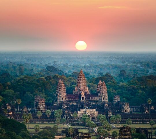 Angkor Wat at sunrise