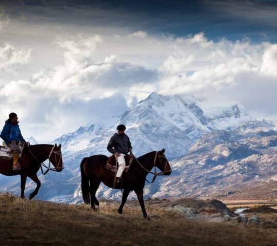 Horse riding at Estancia Cristina