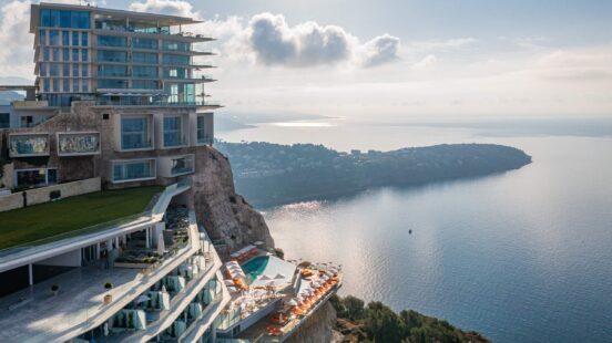The Maybourne Riviera - drone view