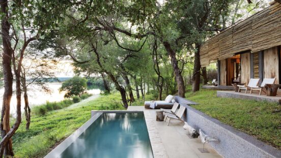 Matetsi River House Private Pool