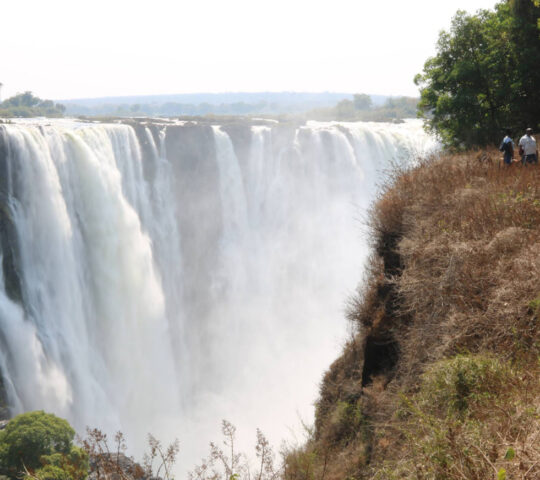 The mighty Victoria Falls