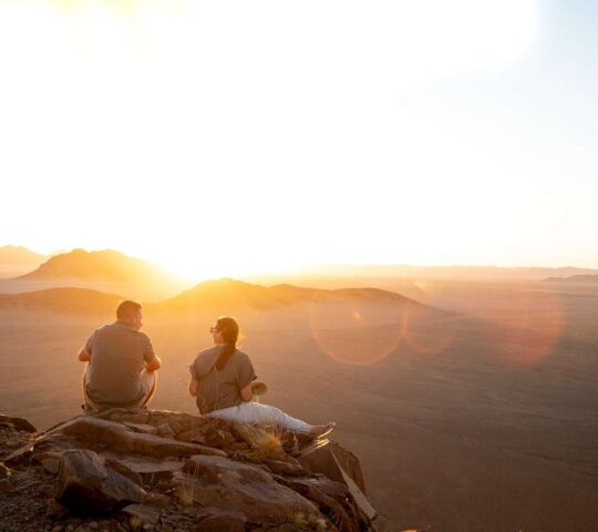 Views over the Namib Desert