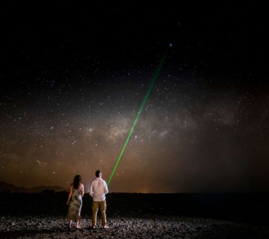 Stargazing at Wilderness Little Kulala