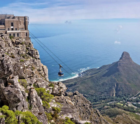 Ride to the top of Table Mountain