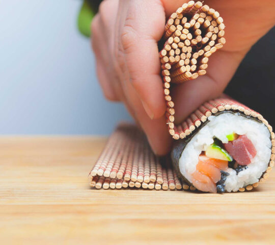 Sushi rolling lessons