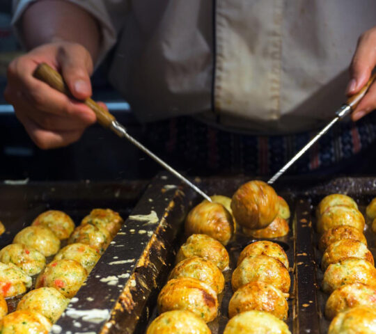Street food in Osaka