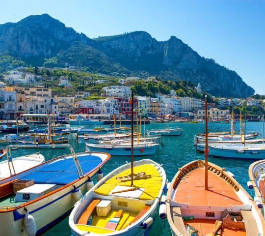 Capri harbour