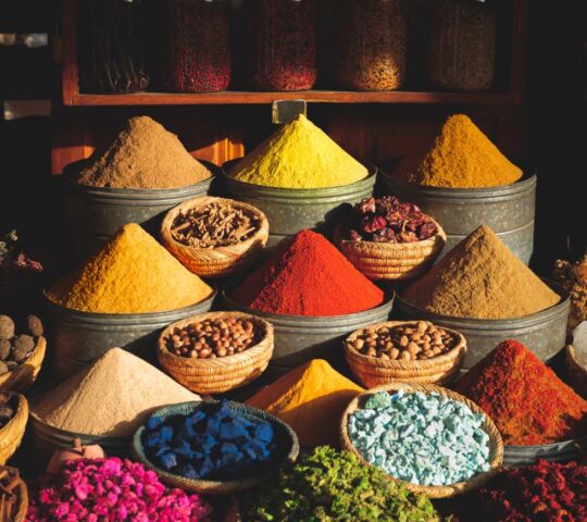 A spice market in Istanbul