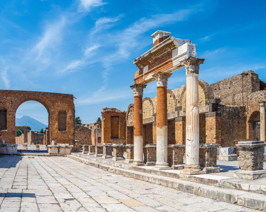 Private transfer to your hotel in the Amalfi Coast, via Pompeii