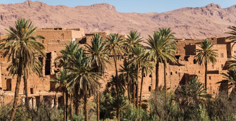 typical moroccan kasbah