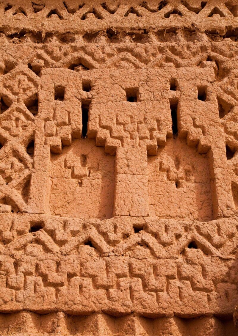 Kasbah de Amerhidll, Oasis de Skoura, Valle del Dades, Alto Atlas, Marruecos, Africa